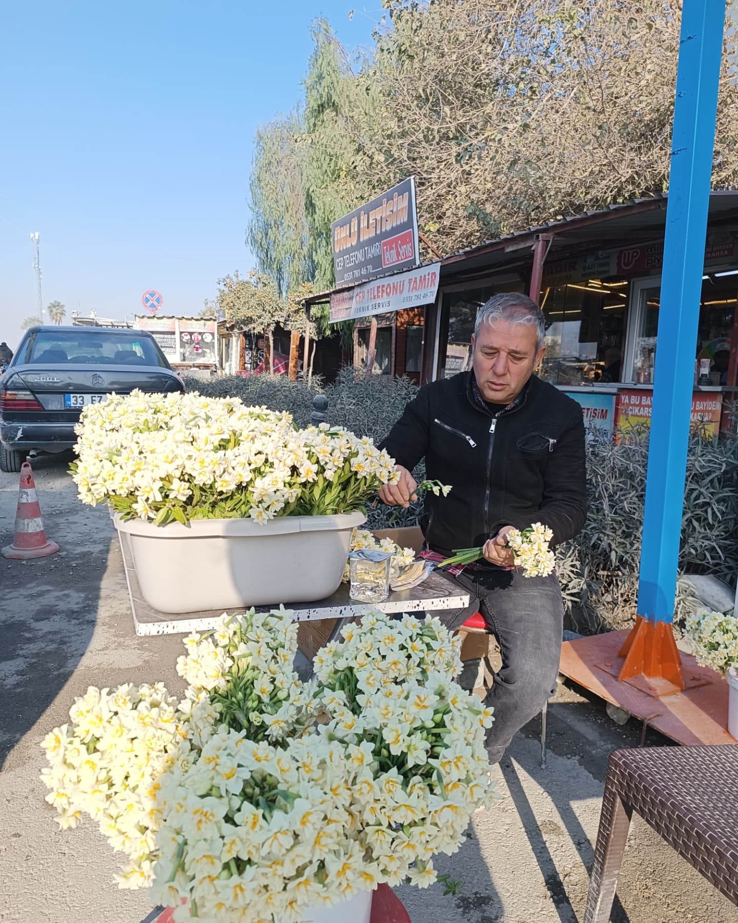 Antakya’nın Köprübaşı’nda Nergisler Yerini Aldı (4)