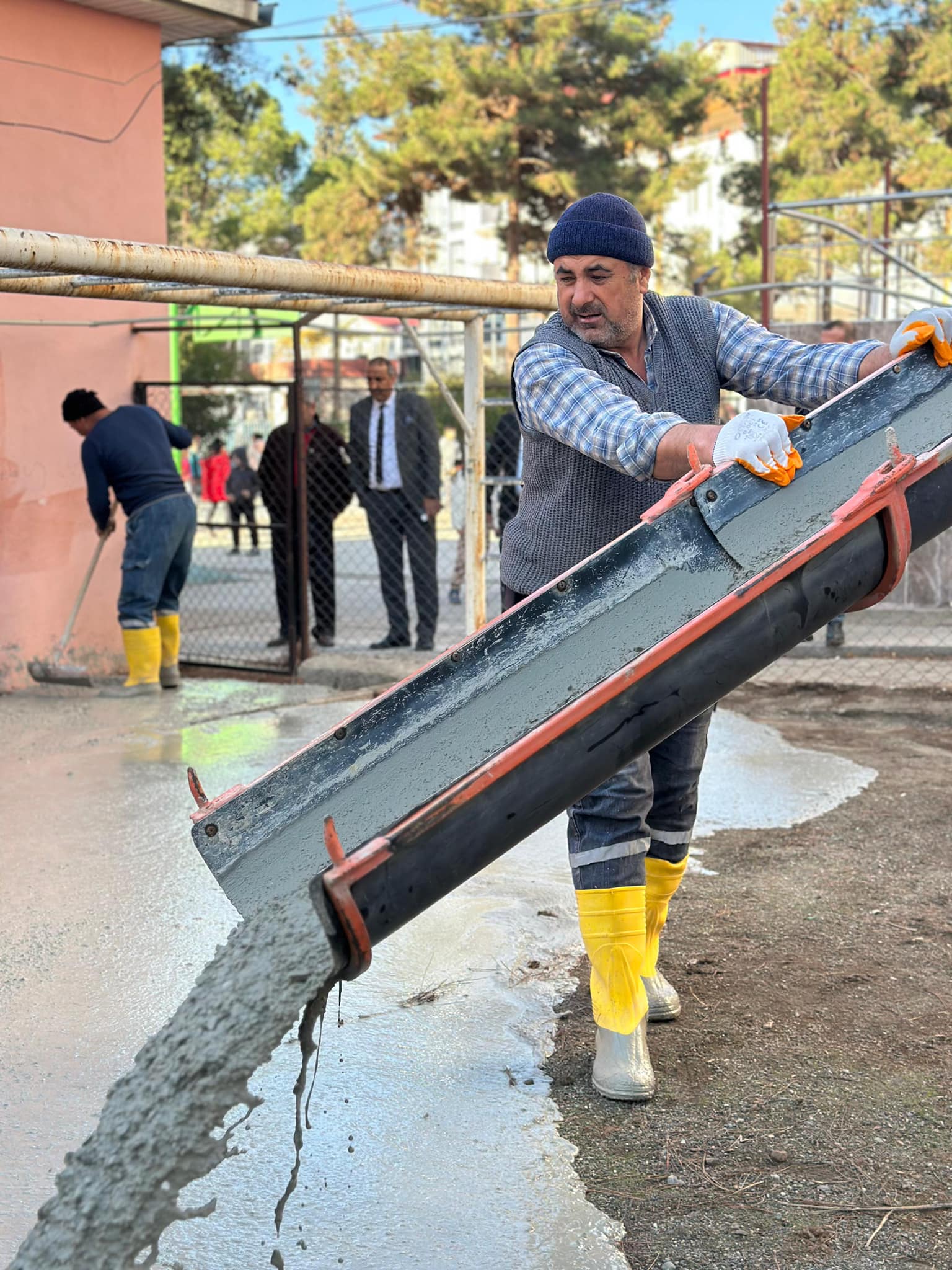 Atatürk Anaokulu’nun Bahçesine Yeni Park Alanı Kazandırıldı (2)