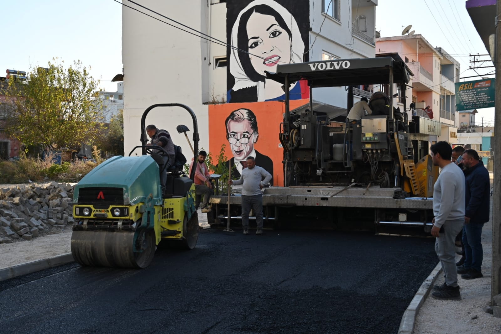 Kadirli'de Modern Yollar İçin Hummalı Çalışma (6)