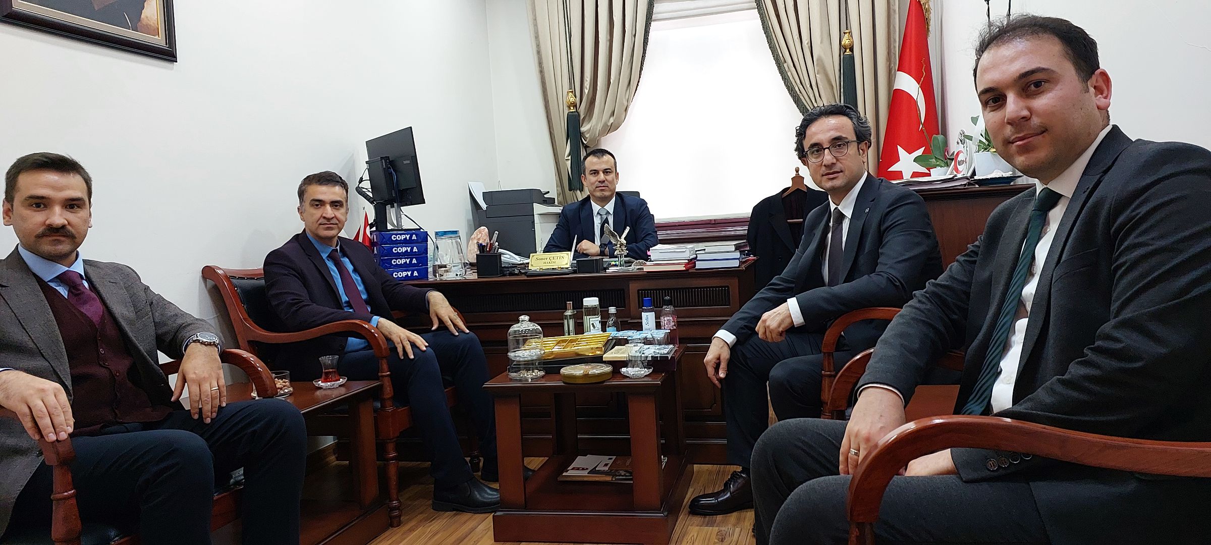 Obader’den Hukukçulara Ve Kaymakamlara Anlamli Zi̇yaretler (3)