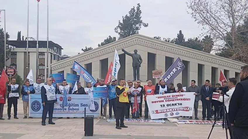 Osmaniye’de Sendikalardan Ortak Tepki (3)