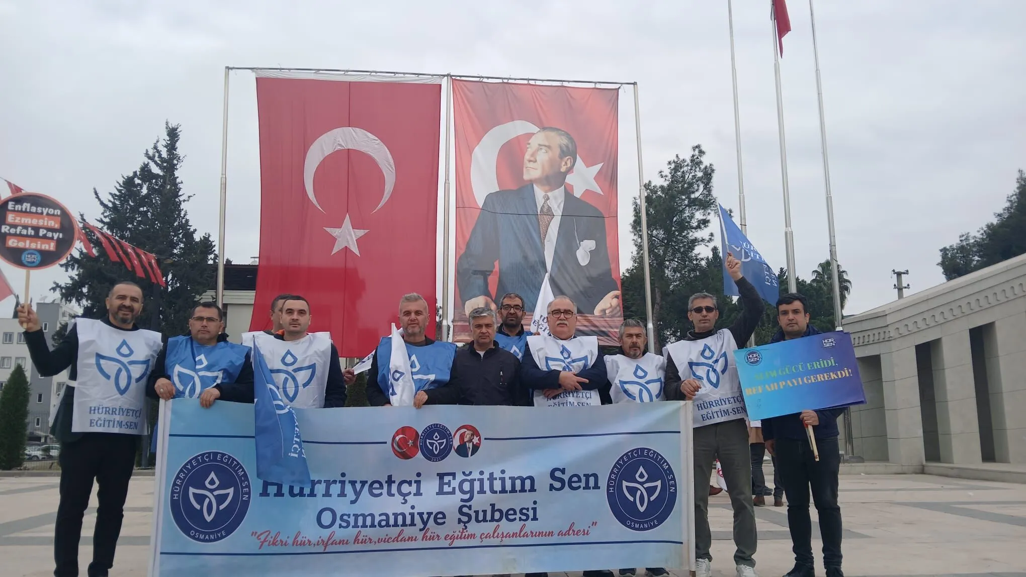 Osmaniye’de Sendikalardan Ortak Tepki (4)