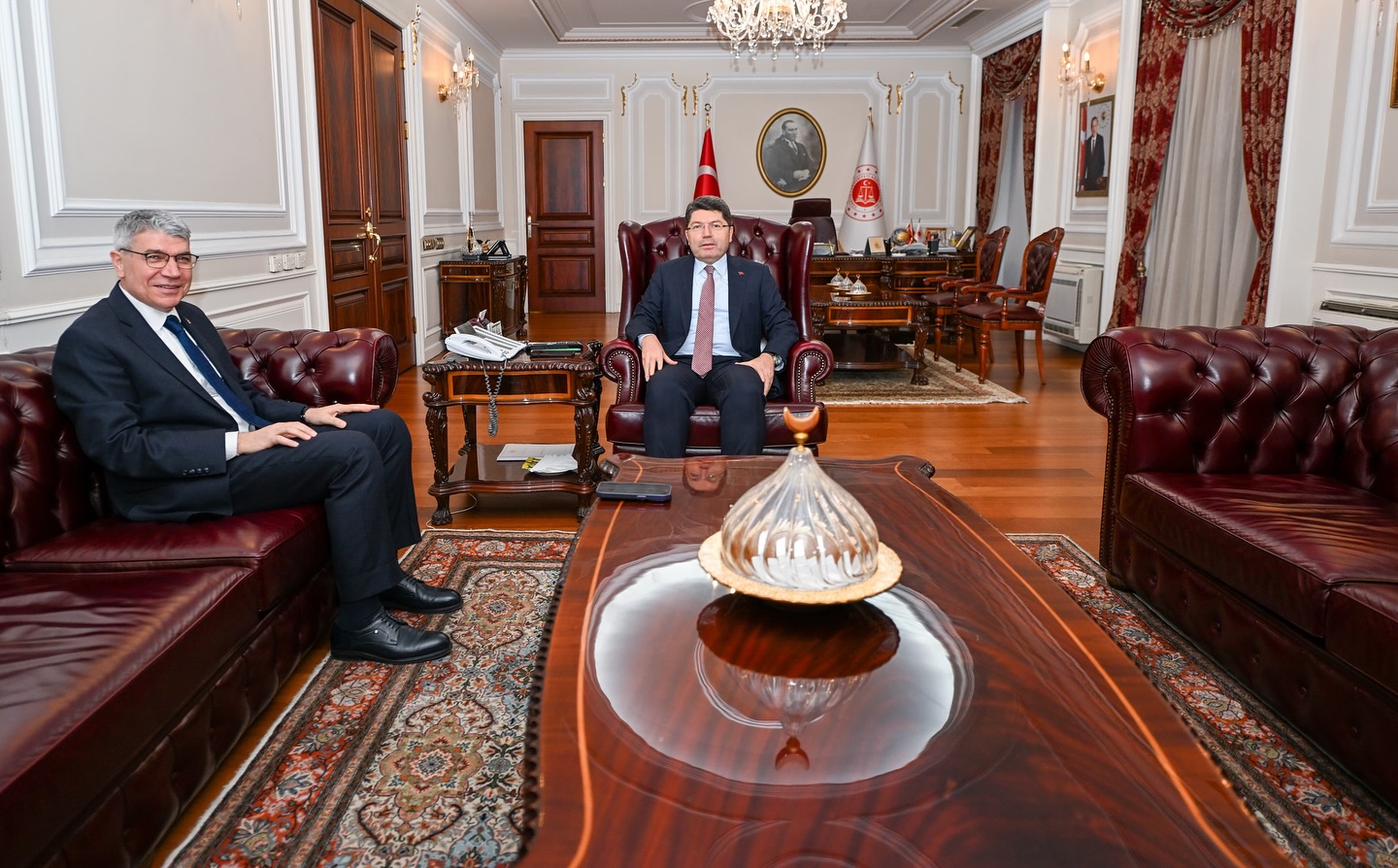 Seydi Gülsoy’dan Adalet Bakanı Tunç’a Teşekkür Ziyareti (1)