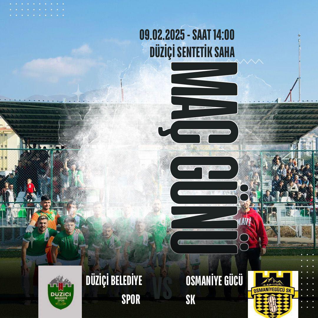 Düziçi’nde Futbol Heyecanı!