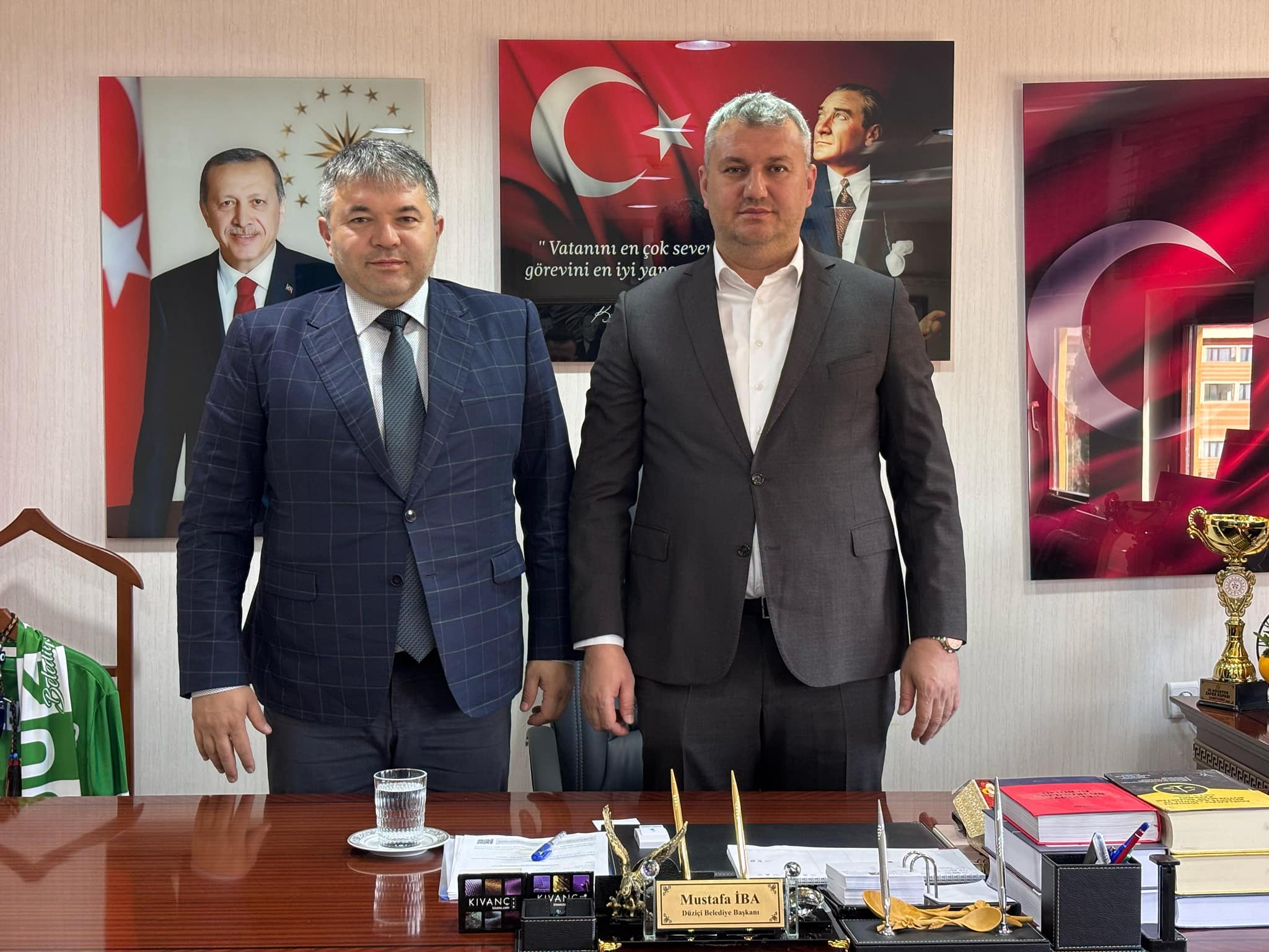 Başkan İba’nın Konukları Düziçi’ye Destek Ziyaretleri (1)