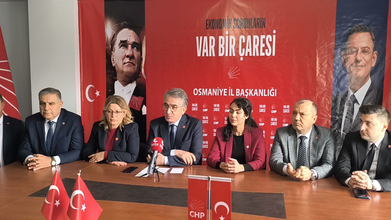 Osmaniye Chp Karatepe Sıkıntı