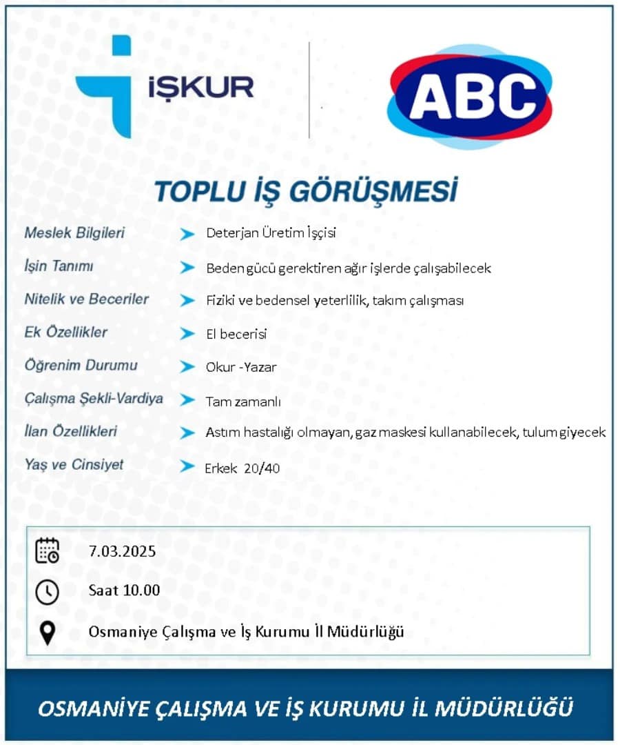 Abc İşkur