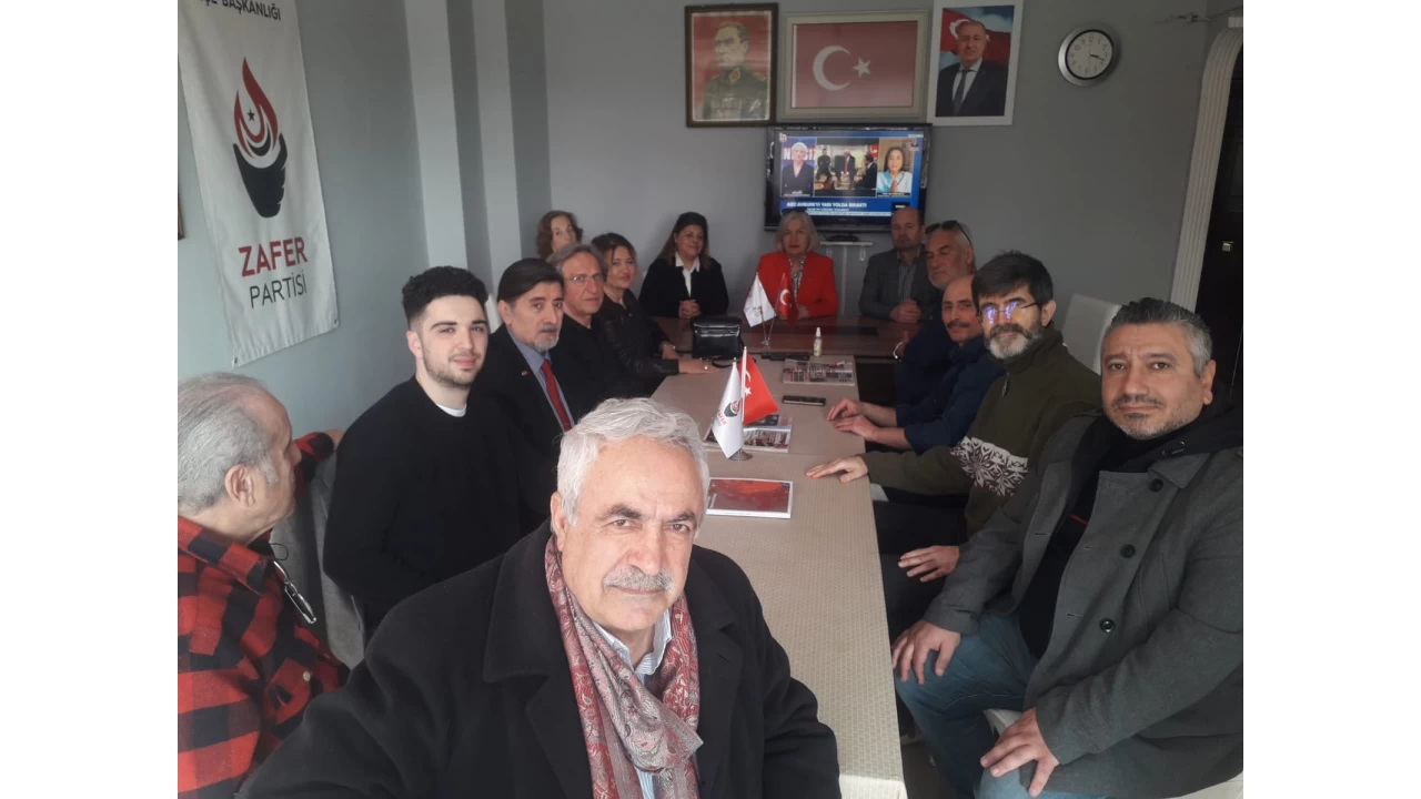 Btp Ve İyi̇ Parti'den Zafer Partisi'ne Anlamlı Ziyaret (3)