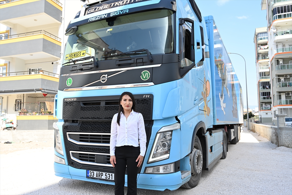 Tır Şoförü Kocasından Etkilenen Kadın Direksiyon Başına Geçti (7)