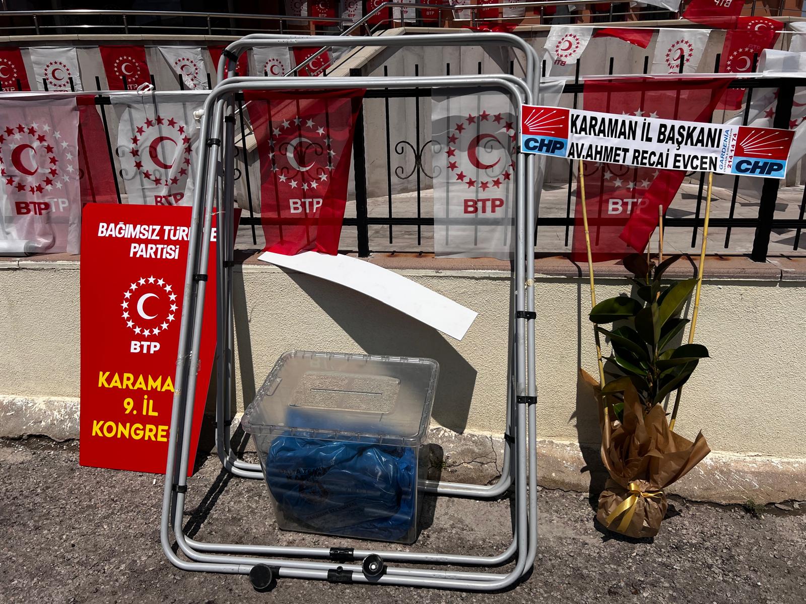 Btp Karaman Kongresine Son Dakika Engeli (1)