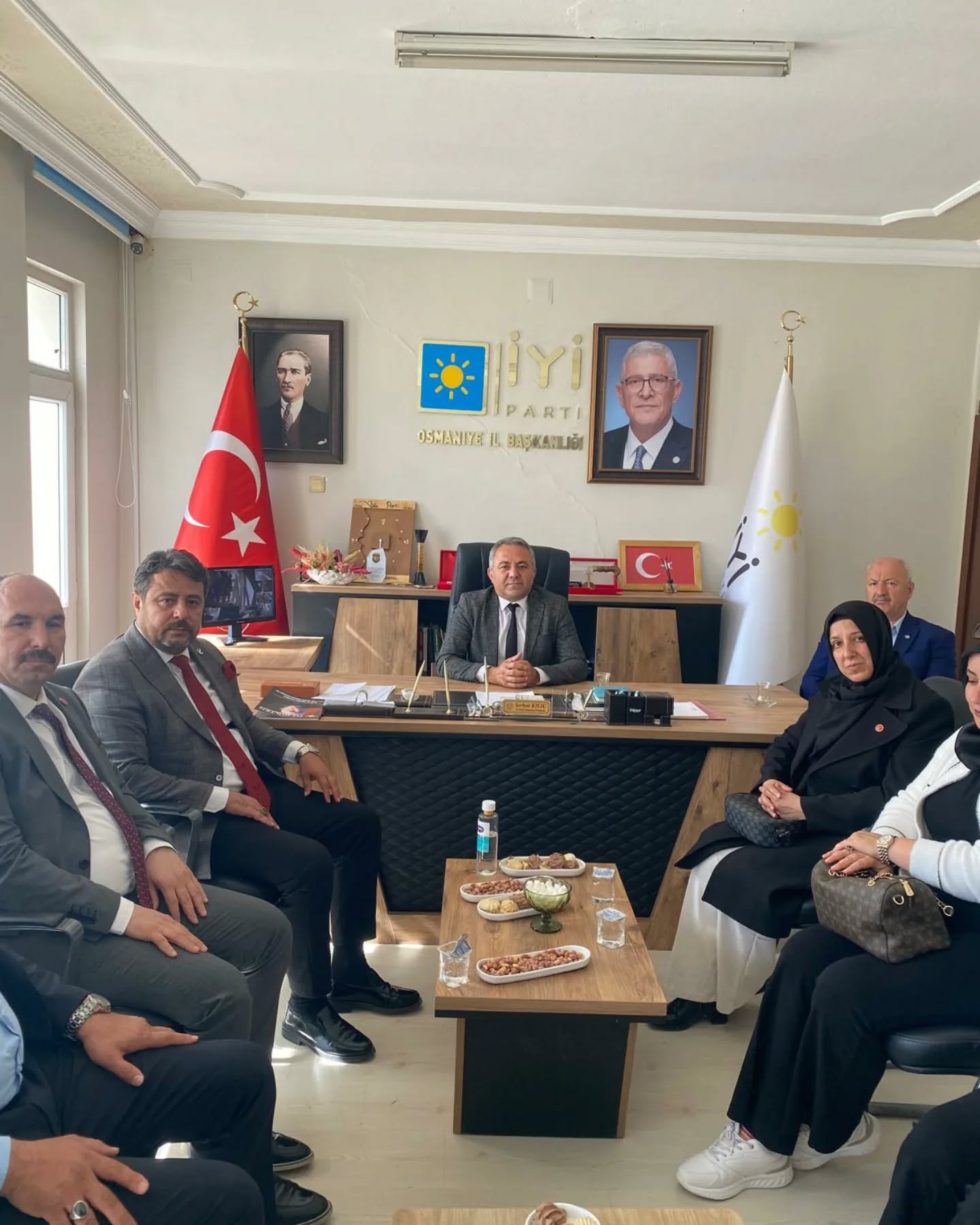 Osmaniye'de Yeniden Refah’tan İyi̇ Parti’ye Ziyaret (3)