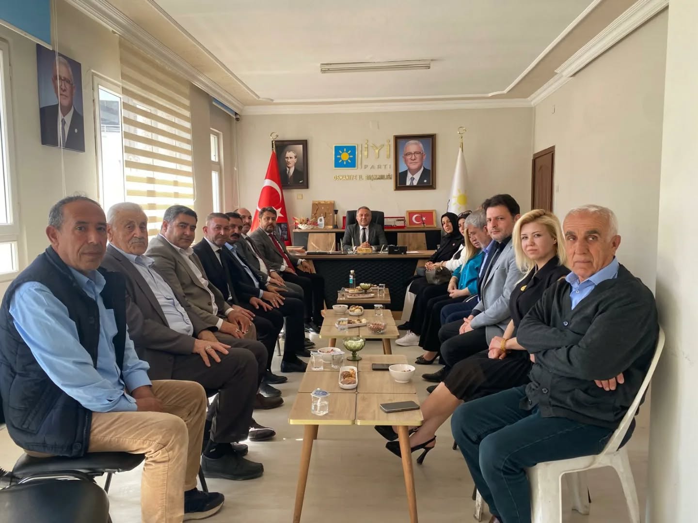 Osmaniye'de Yeniden Refah’tan İyi̇ Parti’ye Ziyaret (4)