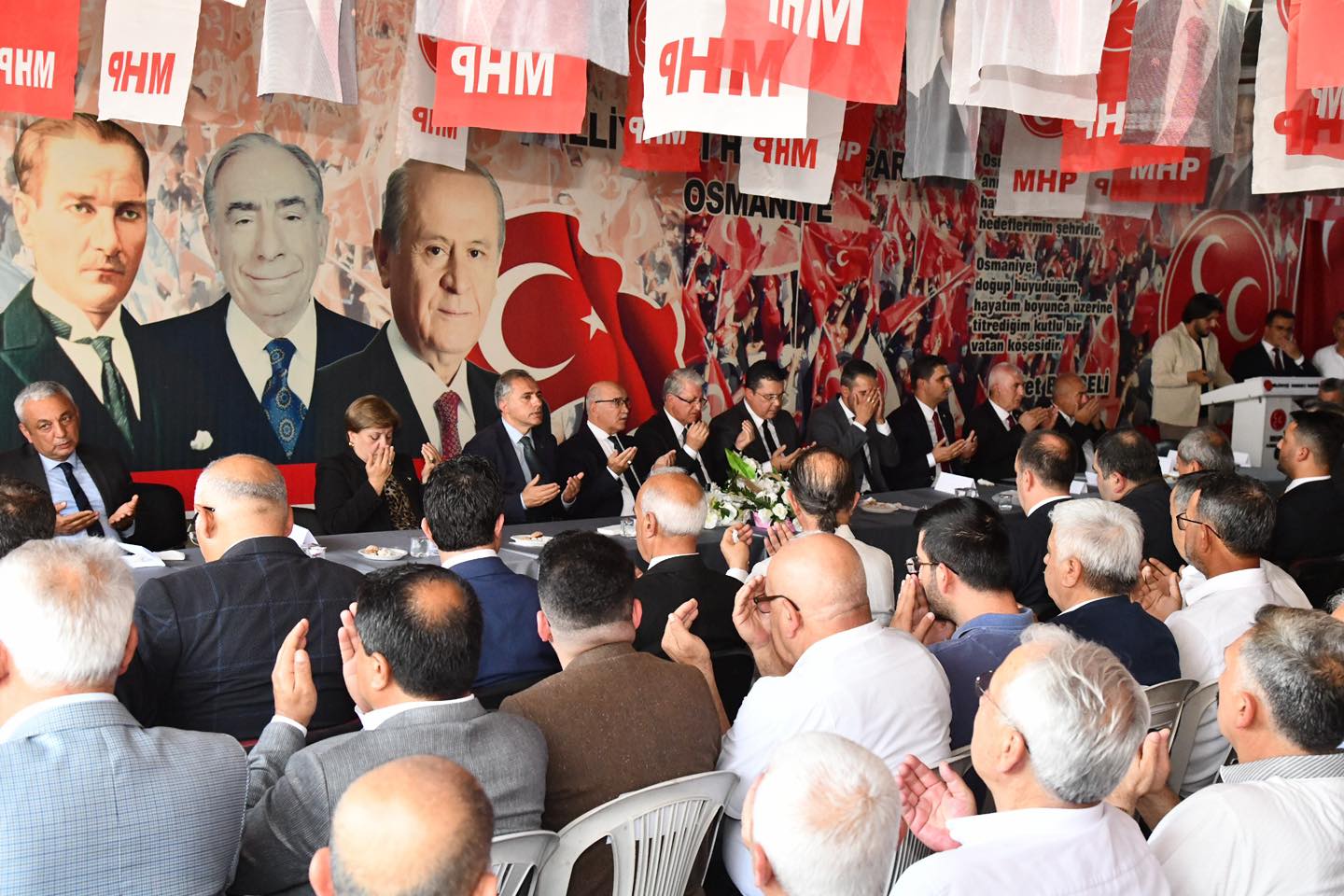 Başkan Çenet Mhp Bayramlaşmasında (2)