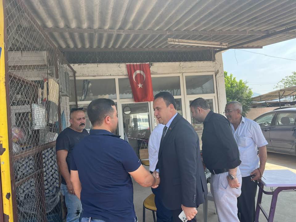 Başkan Çerçi'den Esnafa Bayram Ziyareti (1)