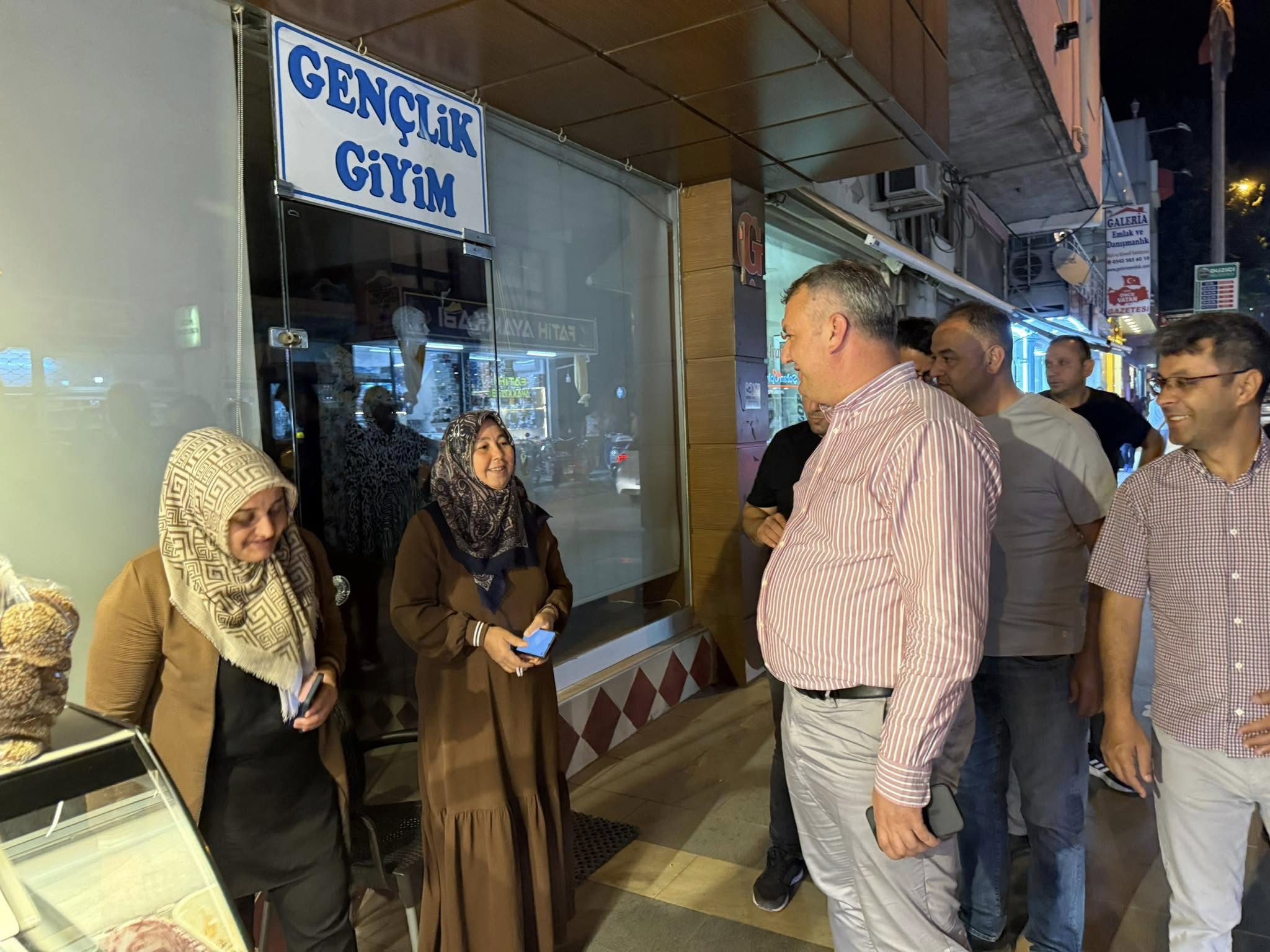 Başkan İba’dan Esnafa Bayram Ziyareti (8)