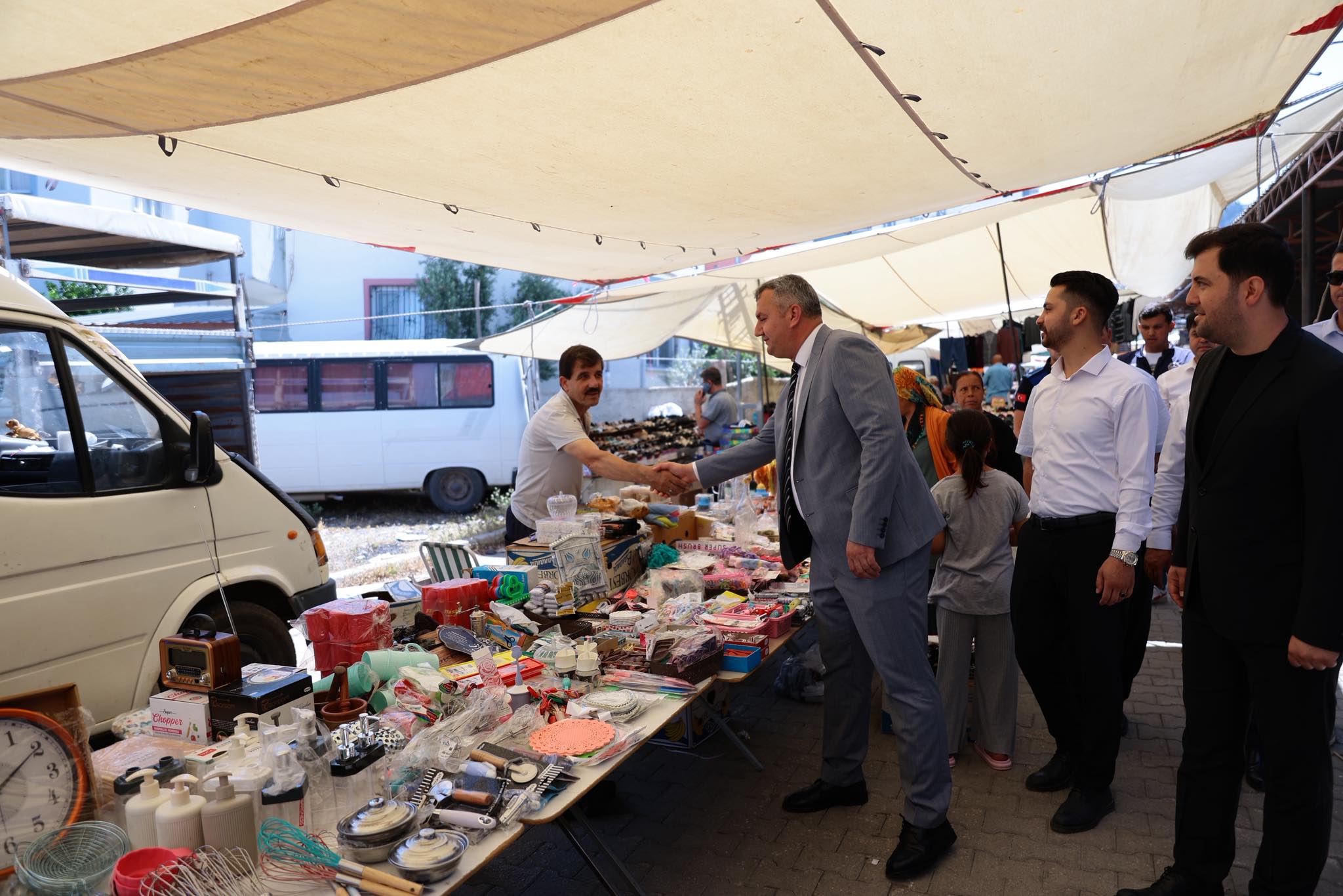 Düziçi’nde Lavanta Kokulu Esnaf Ziyareti (8)