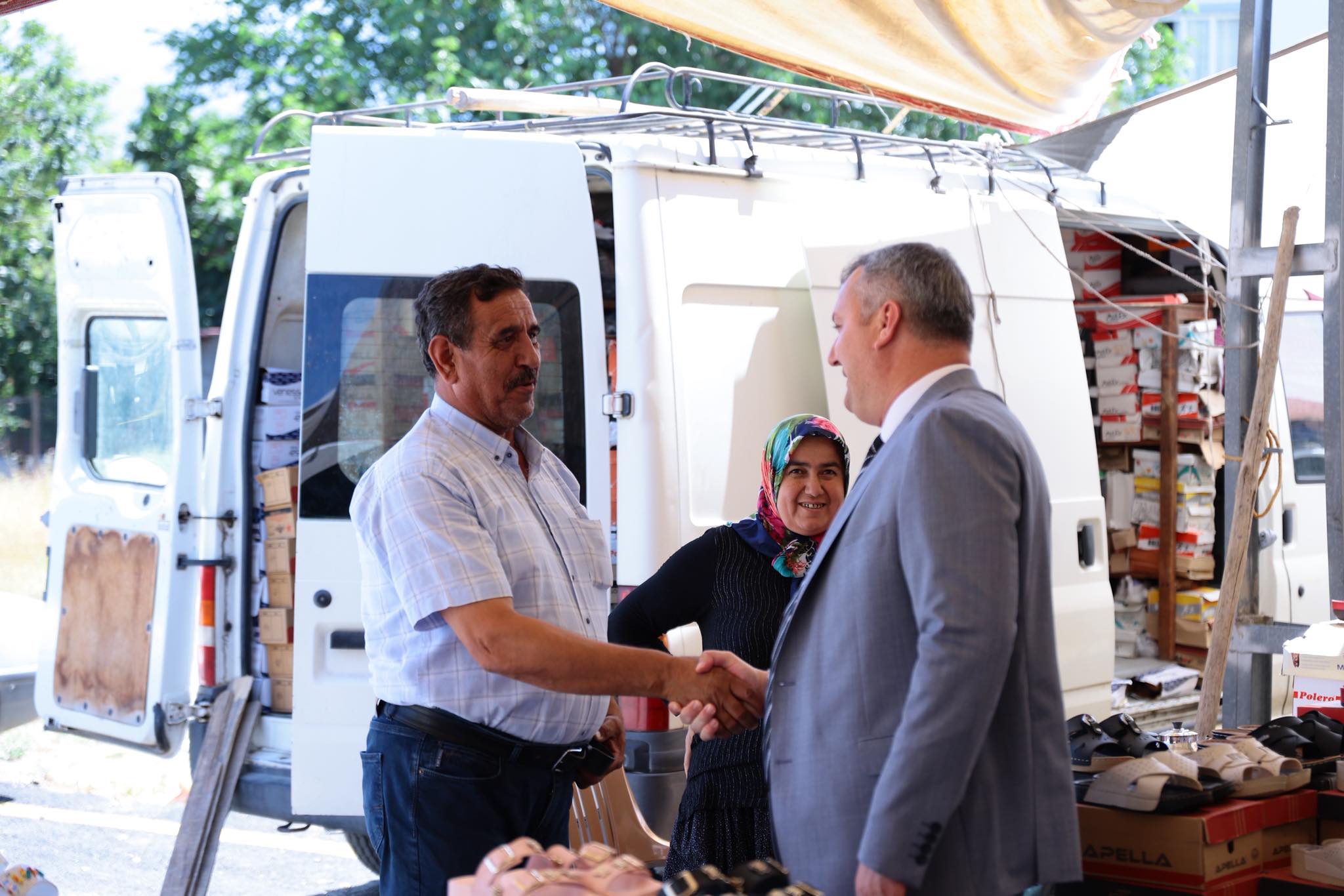 Düziçi’nde Lavanta Kokulu Esnaf Ziyareti (9)