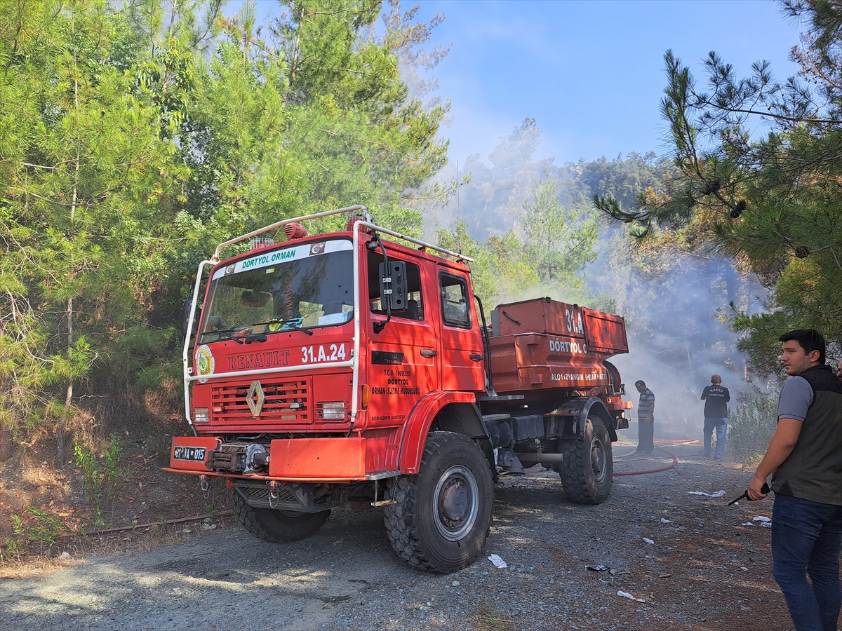 Hatay'da Çıkan Orman Yangını Kontrol Altına Alındı 1