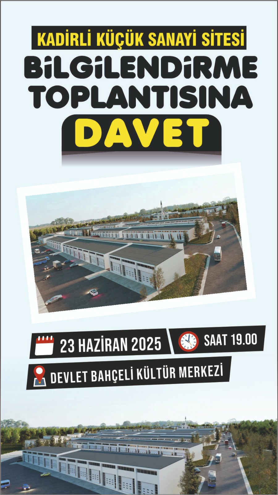 Kadirli'de Yeni Sanayi Sitesi Masaya Yatırılıyor