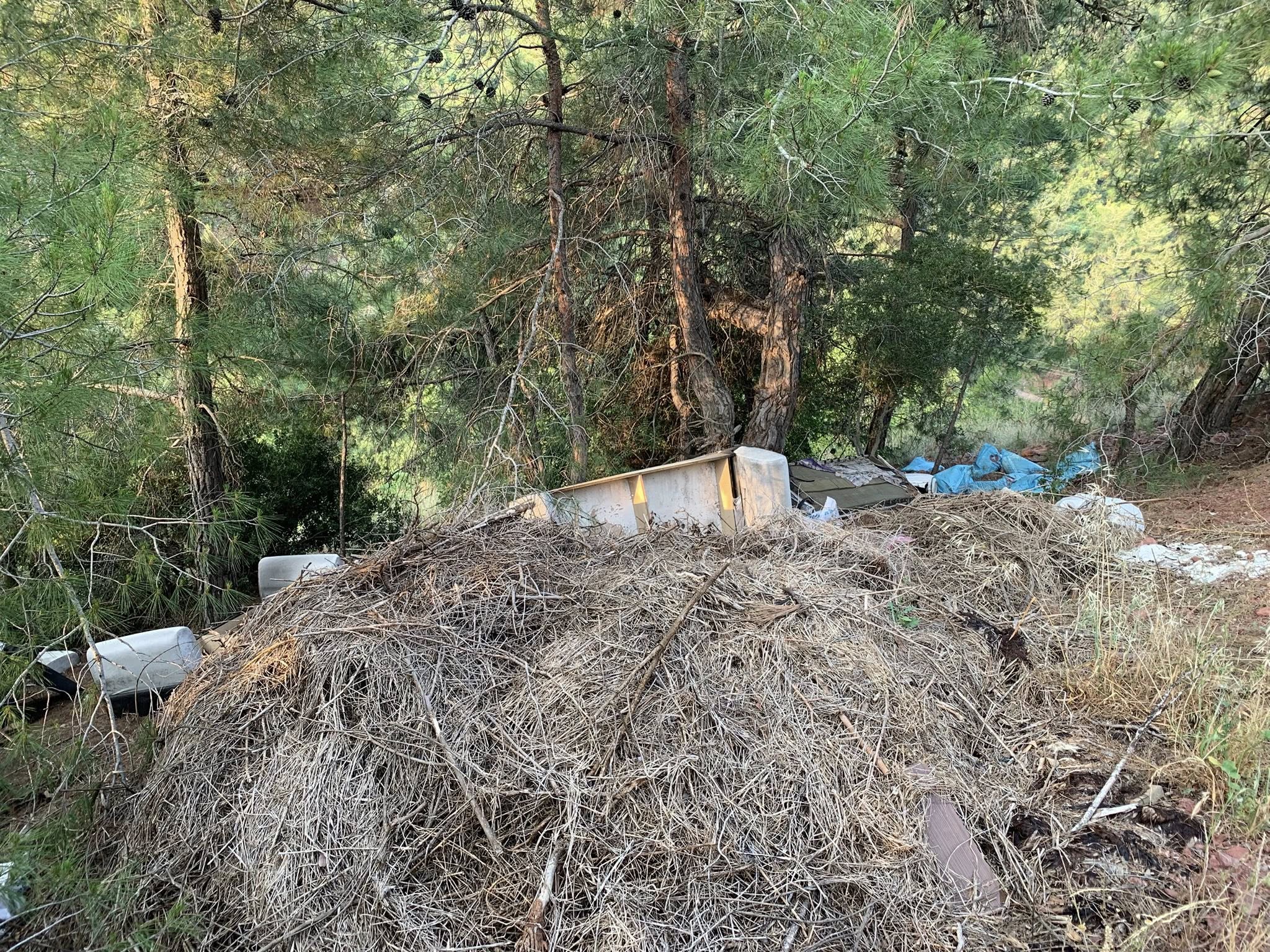 Kalecik Orman Yolunda Kirlilik Skandalı (2)
