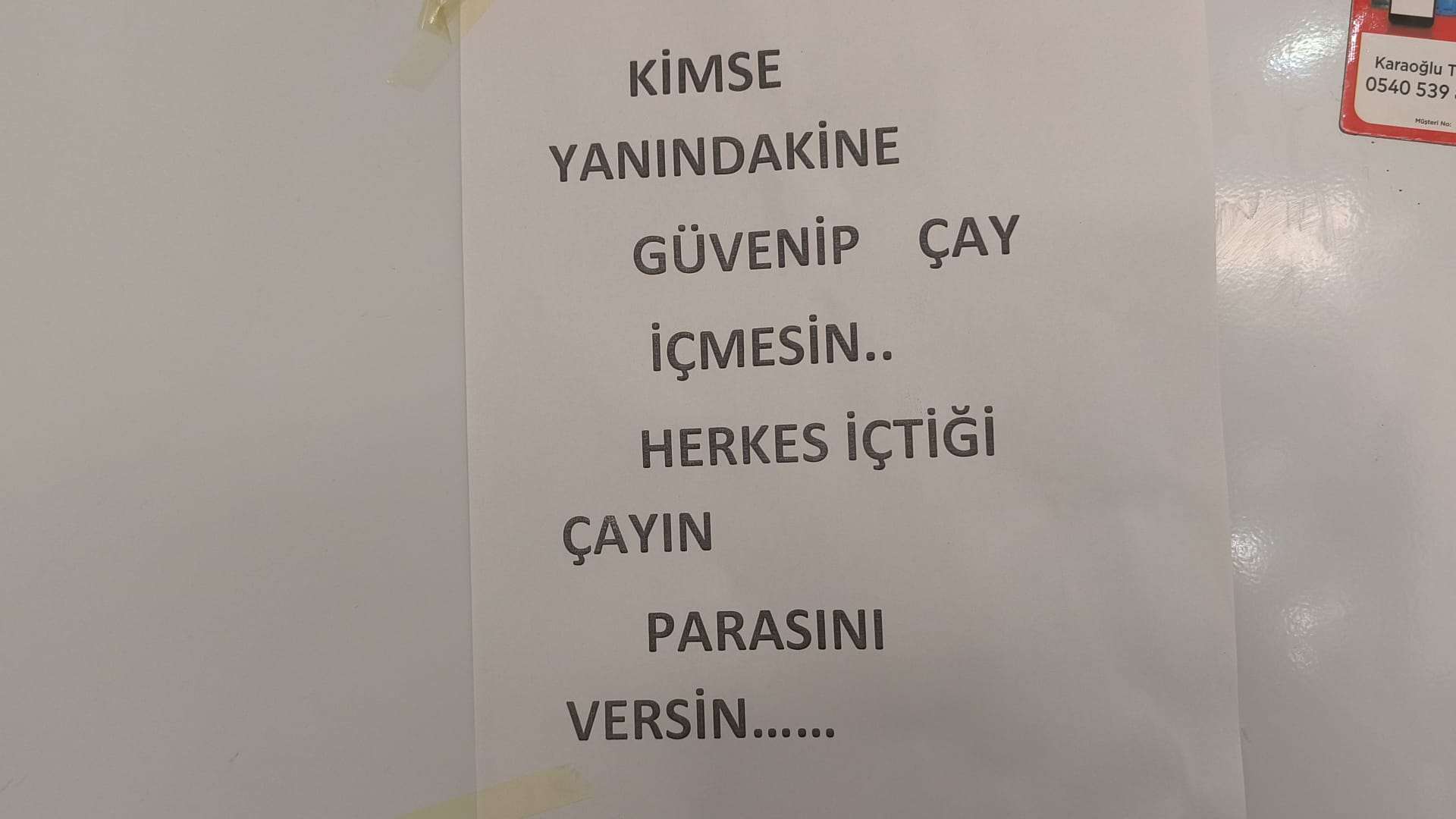 Osmaniye’de Esnaftan İlginç Uyarı “Kimse Yanındakine Güvenip Çay İçmesin” (5)