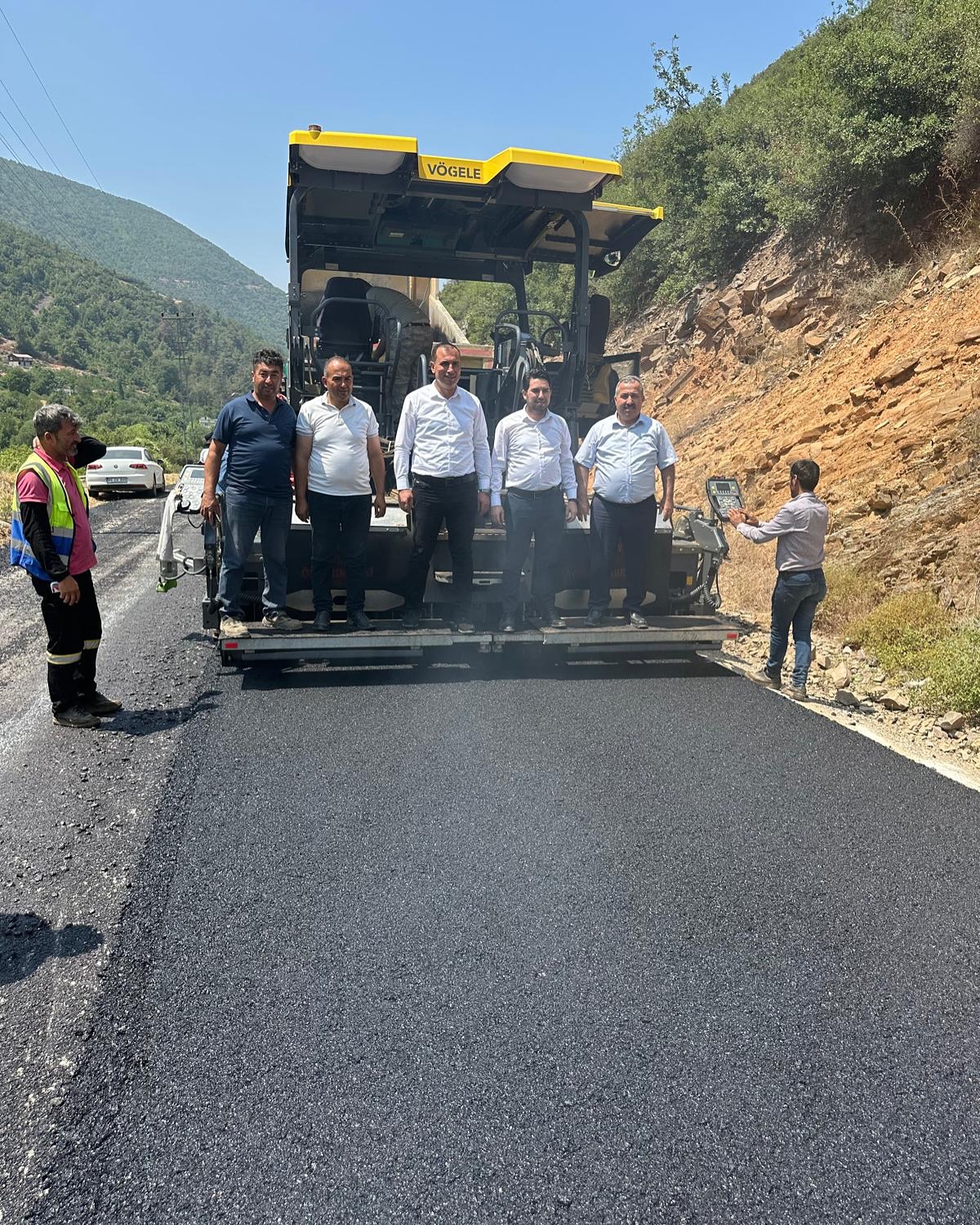 Bahçe İlçesinde Asfalt Çalışmaları Hız Kazandı (2)
