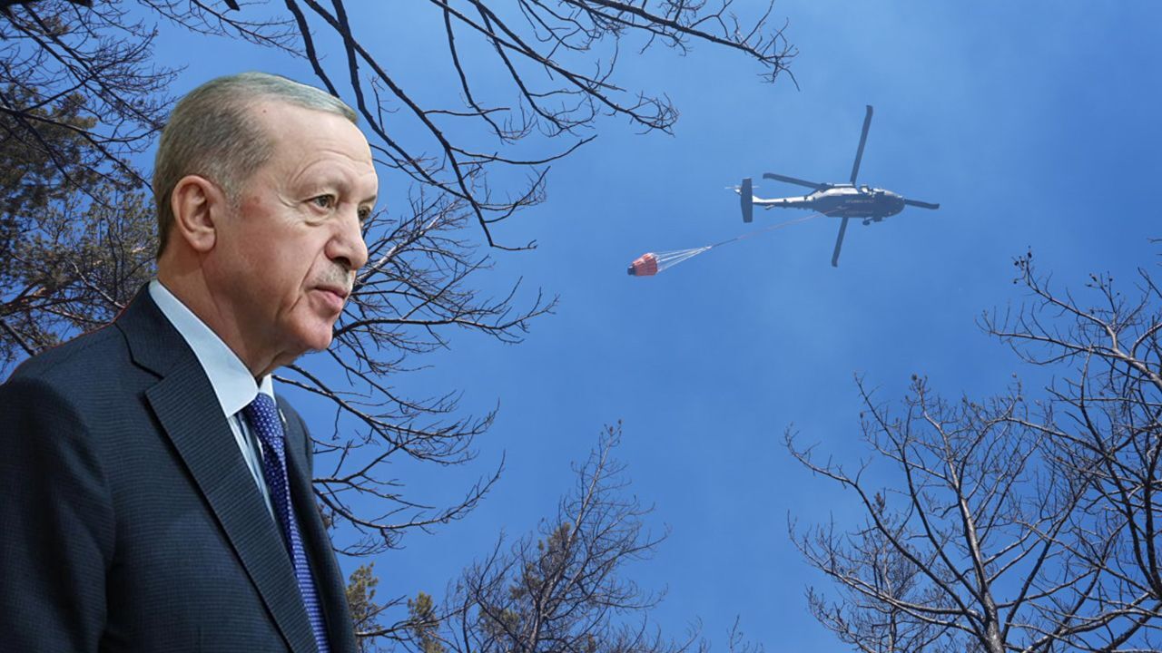 Cumhurbaşkanı Erdoğan 3 Bin 62 Orman Yangını Söndürüldü