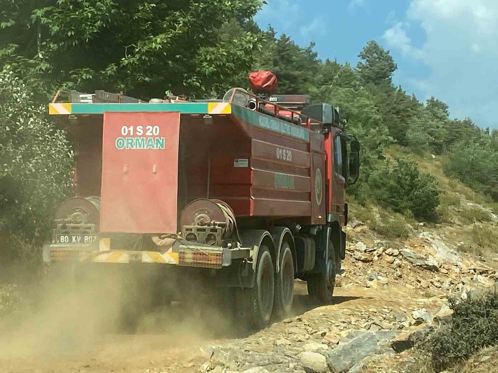 Düziçi'nde Alevlerle Zorlu Mücadele2