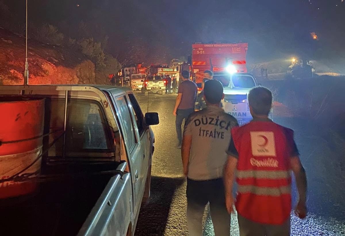 Düziçi’nden Kahramanmaraş Yangınına Destek3