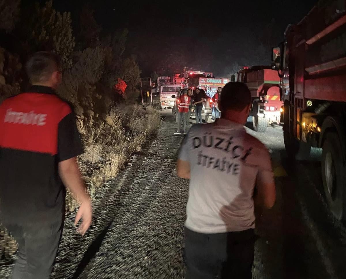 Düziçi’nden Kahramanmaraş Yangınına Destek4