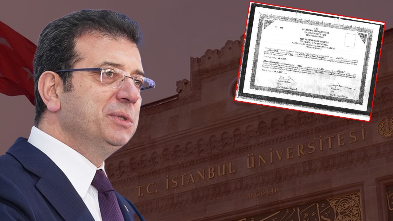 Ekrem İmamoğlu’nun Diploması İptal Edildi