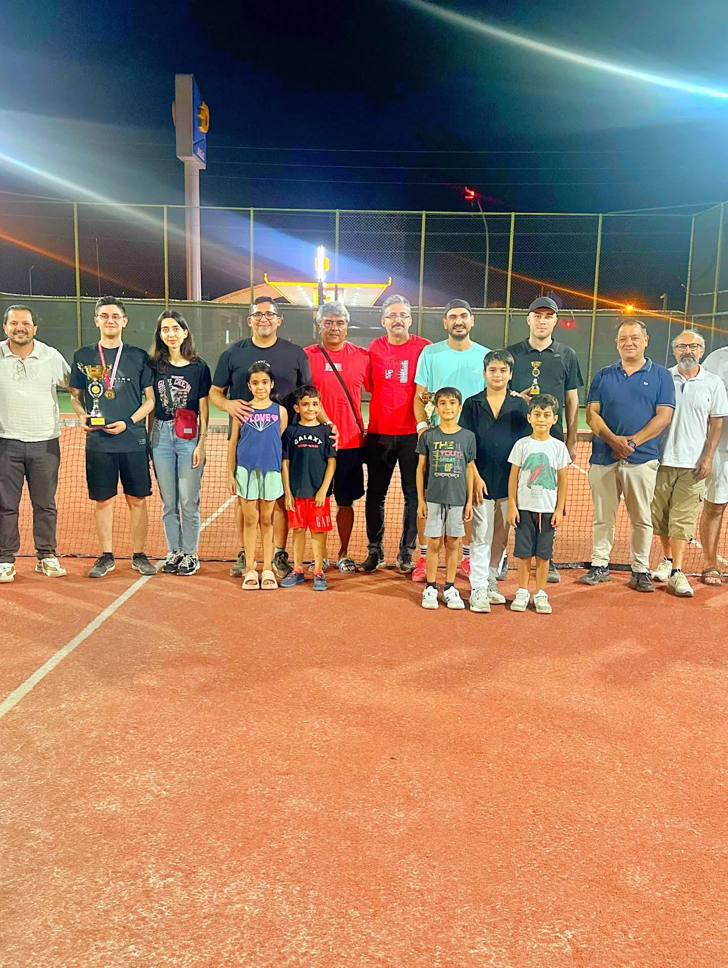 Erzin'de Tenis Turnuvasında Büyük Heyecan2