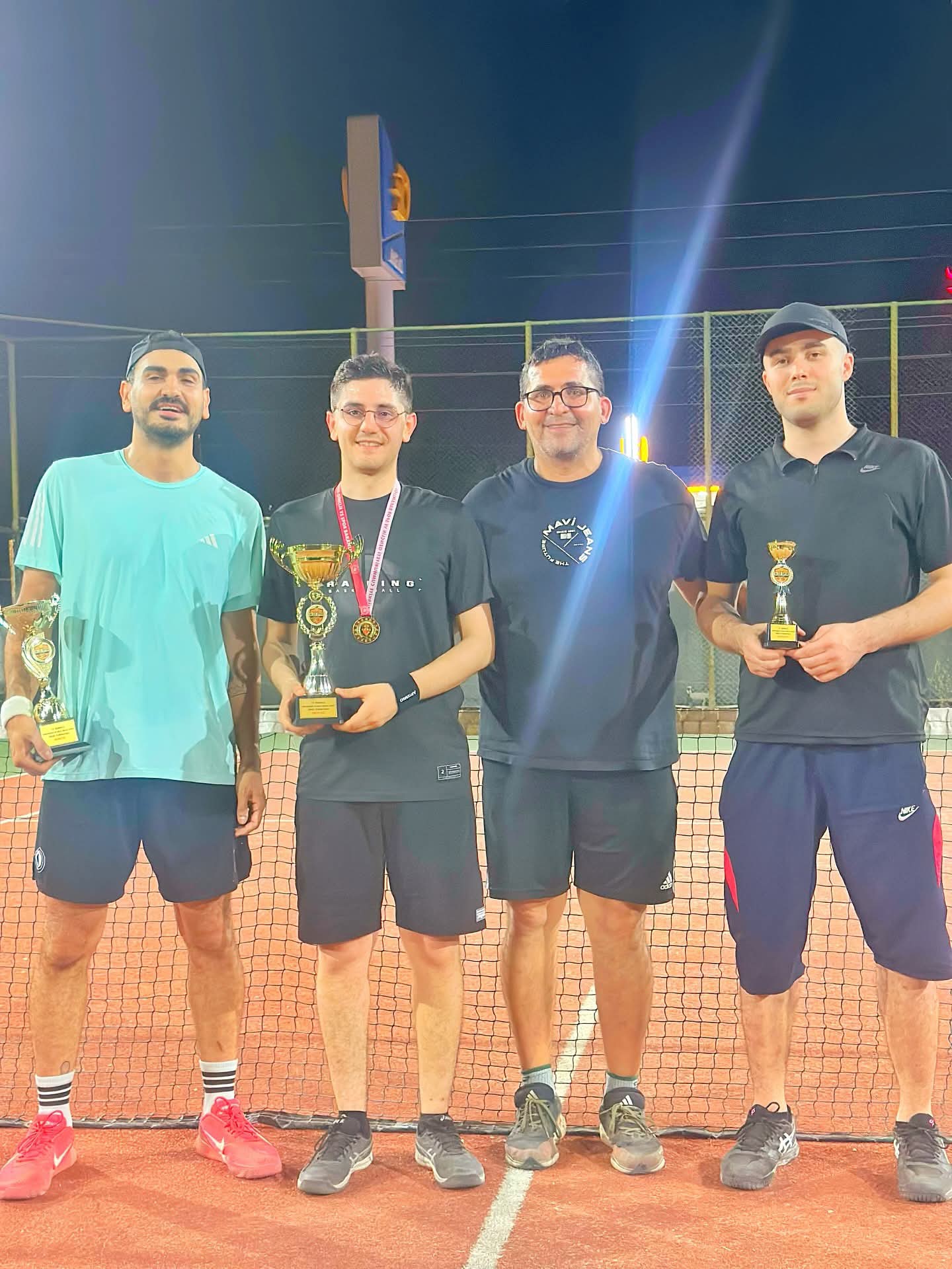 Erzin'de Tenis Turnuvasında Büyük Heyecan4