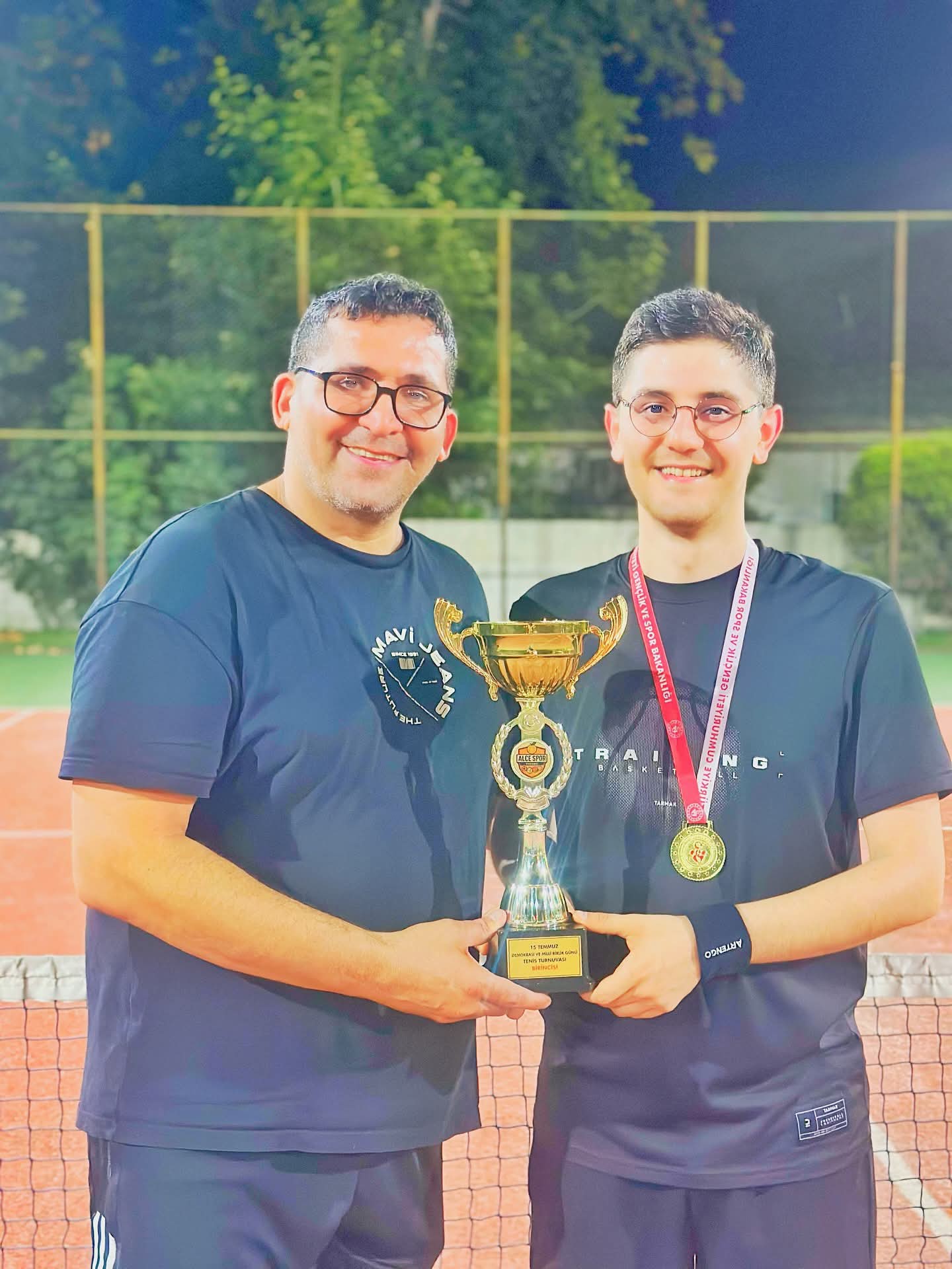 Erzin'de Tenis Turnuvasında Büyük Heyecan5