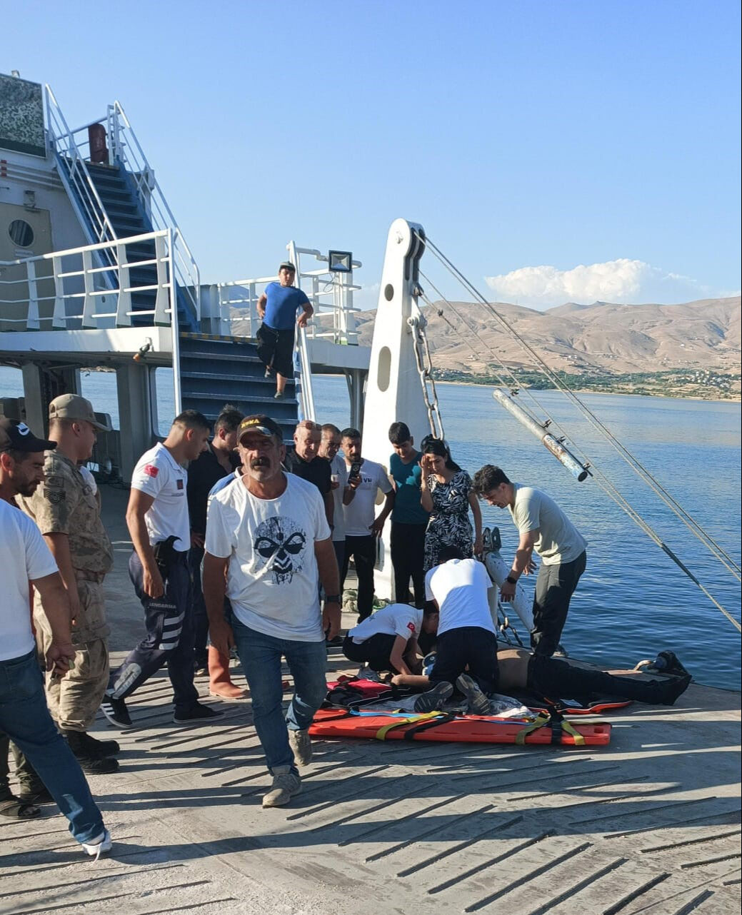 Feribotta Panik Anları2