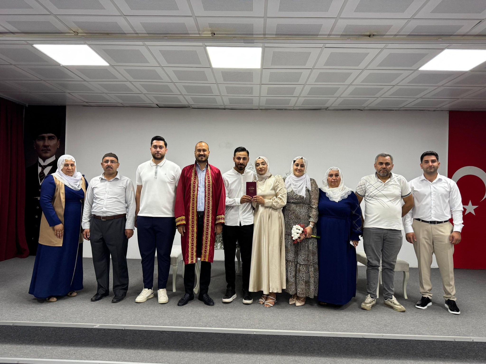 Genç Çiftin Nikahını Kıydı2
