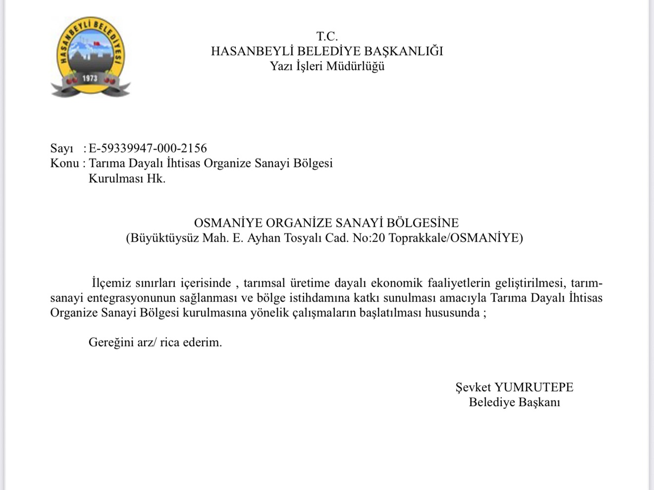 Hasanbeyli’de Osb İçin İlk Adım Atıldı (3)