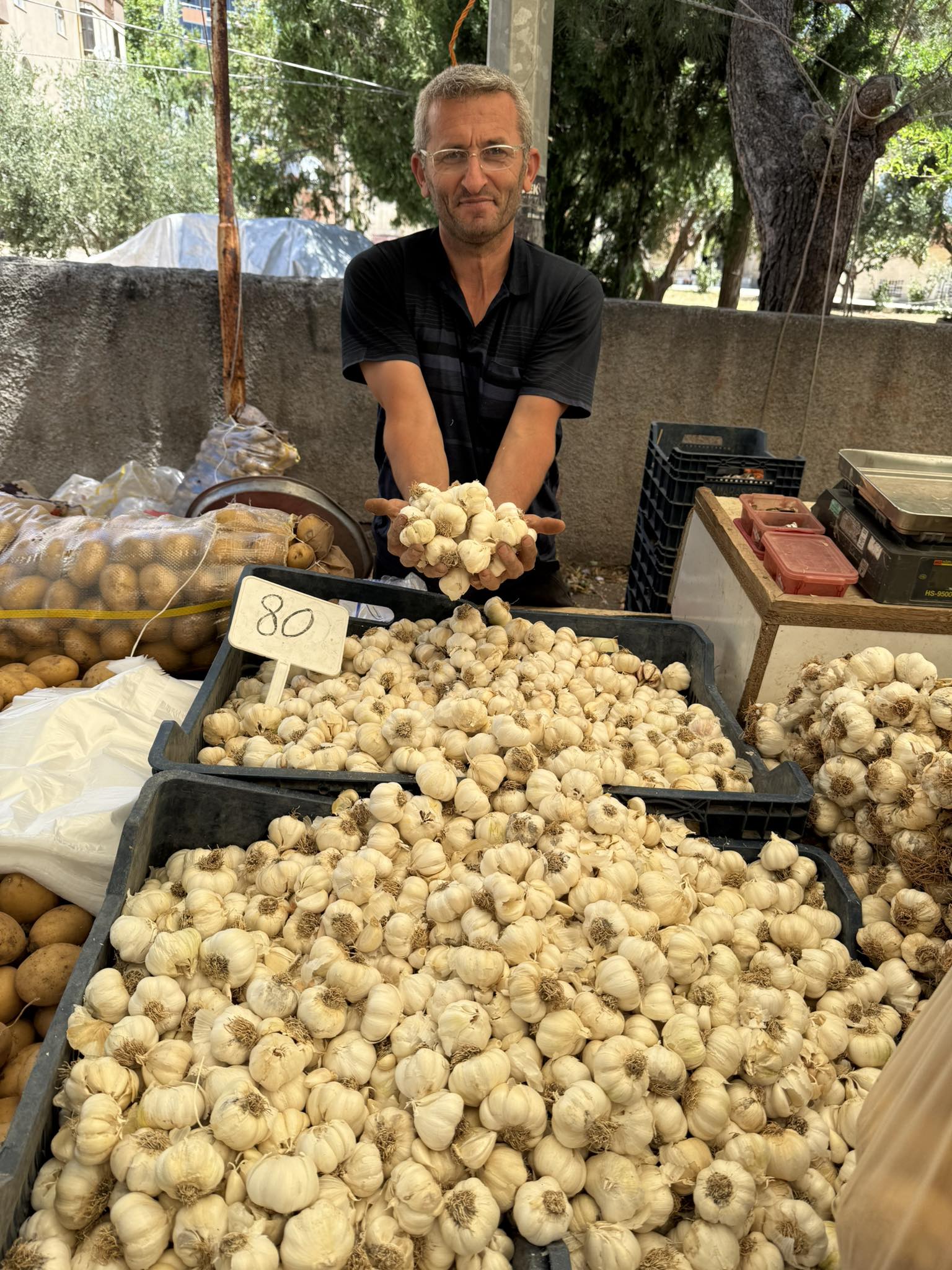 Kahramanmaraş’ta Sarımsağın Kilosu 80 Tl’ye Yükseldi