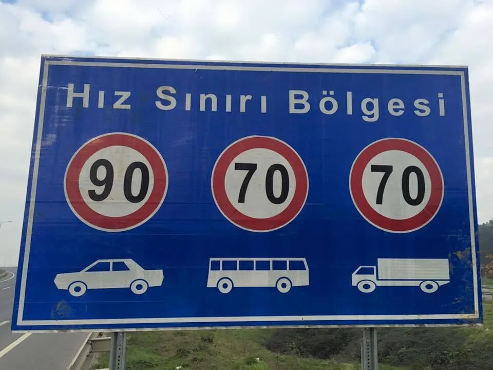 Trafik Levhaları Hız-1