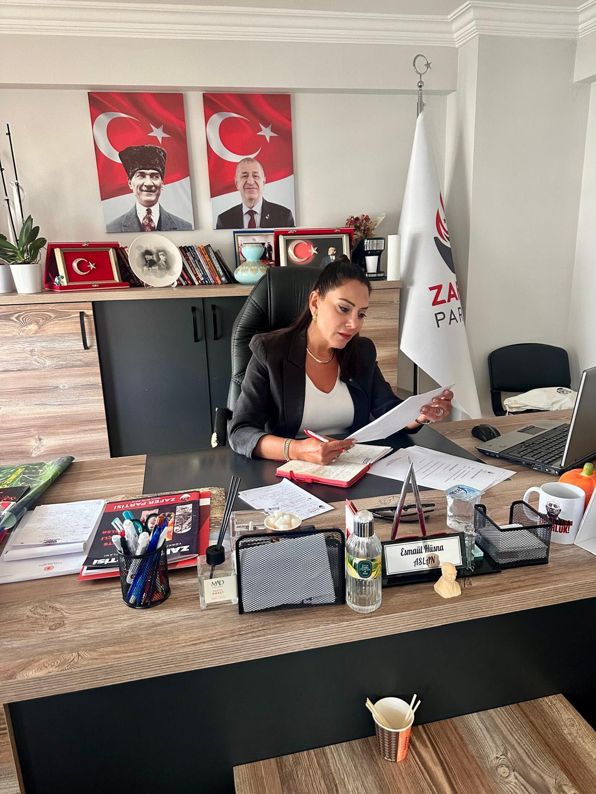 Zafer Partisi Genel Başkan Yardımcısı Esmaül Hüsna Aslan