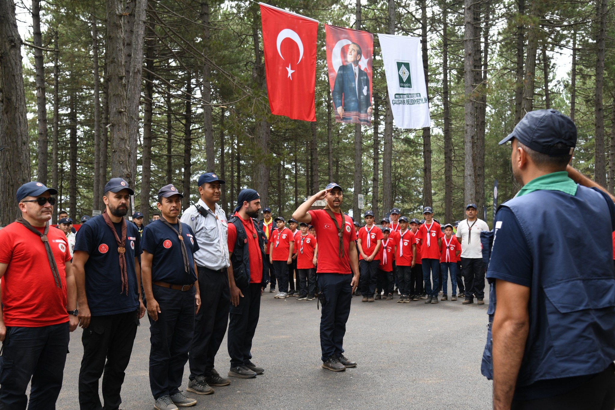 Başkan Çenet’ten İzci Kampına Ziyaret (10)