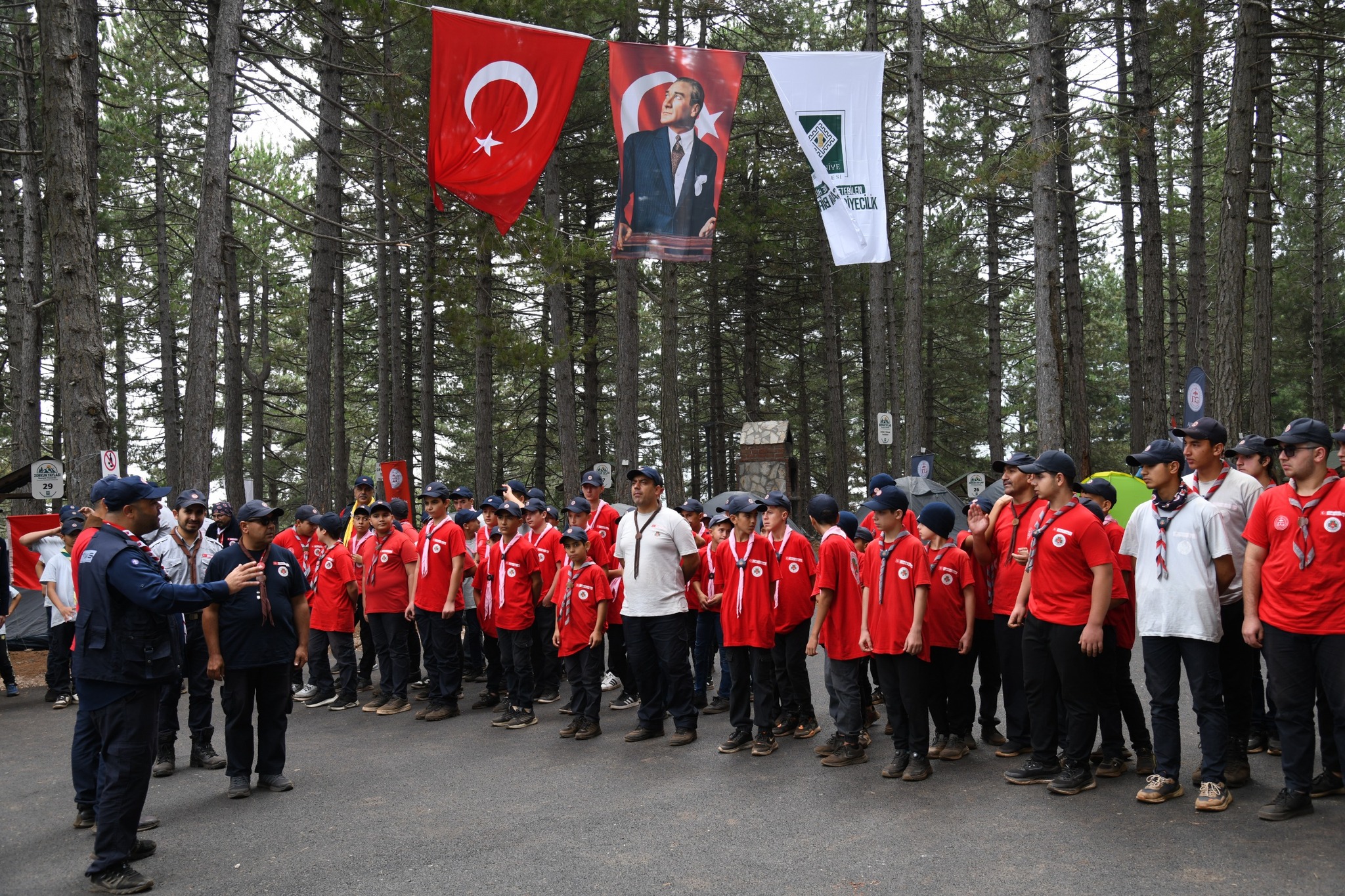 Başkan Çenet’ten İzci Kampına Ziyaret (4)