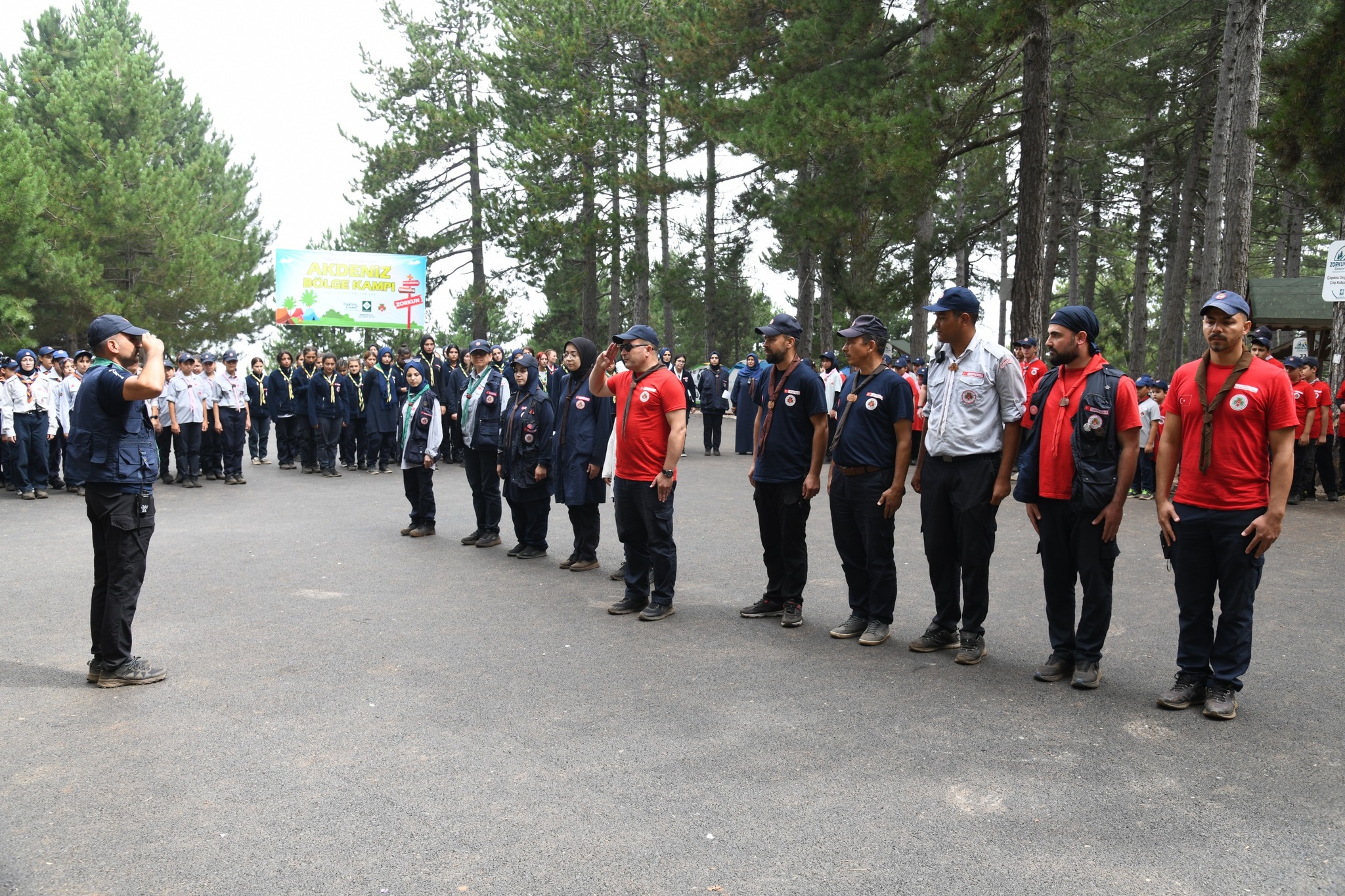 Başkan Çenet’ten İzci Kampına Ziyaret (8)