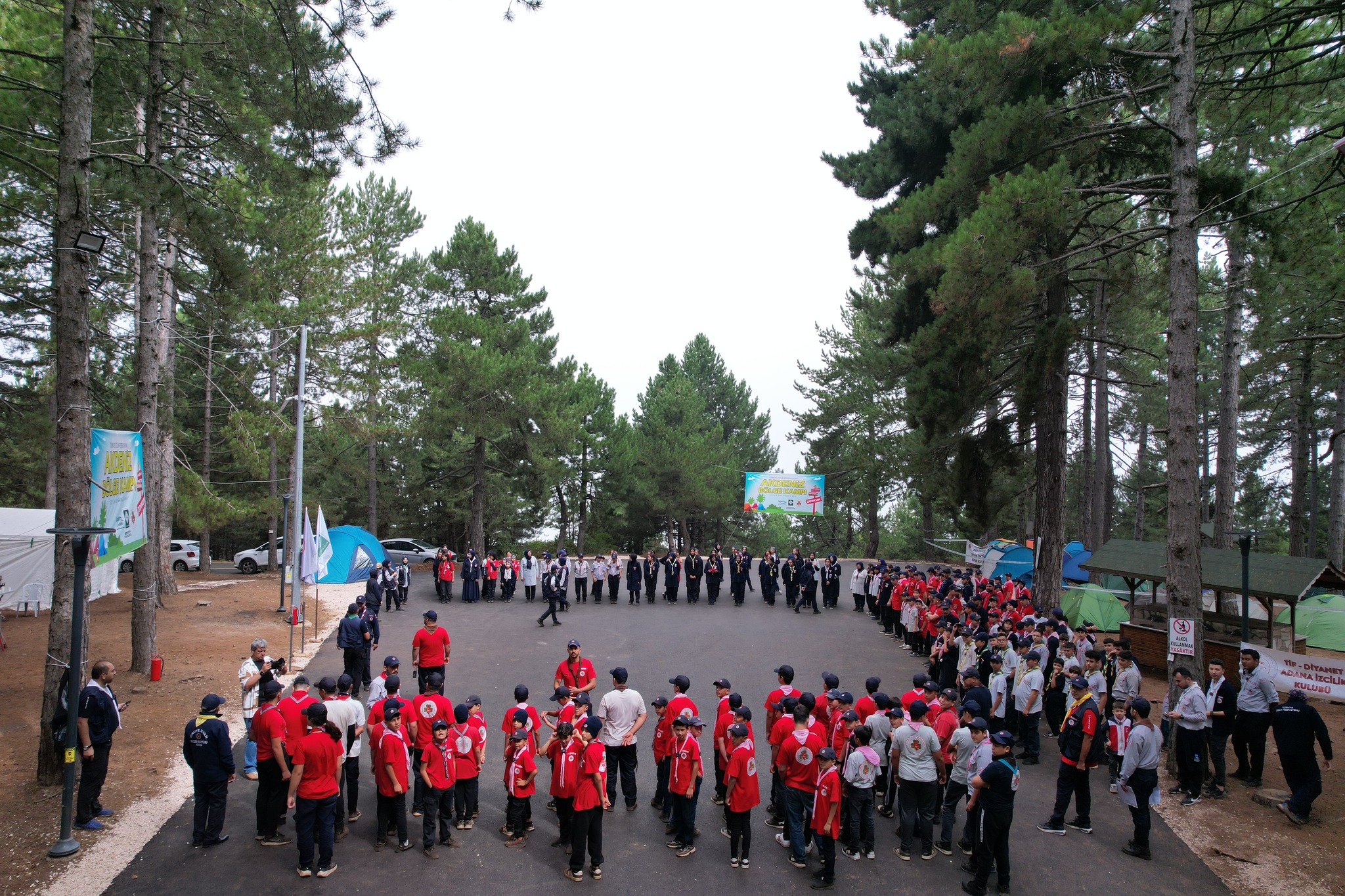 Başkan Çenet’ten İzci Kampına Ziyaret (9)