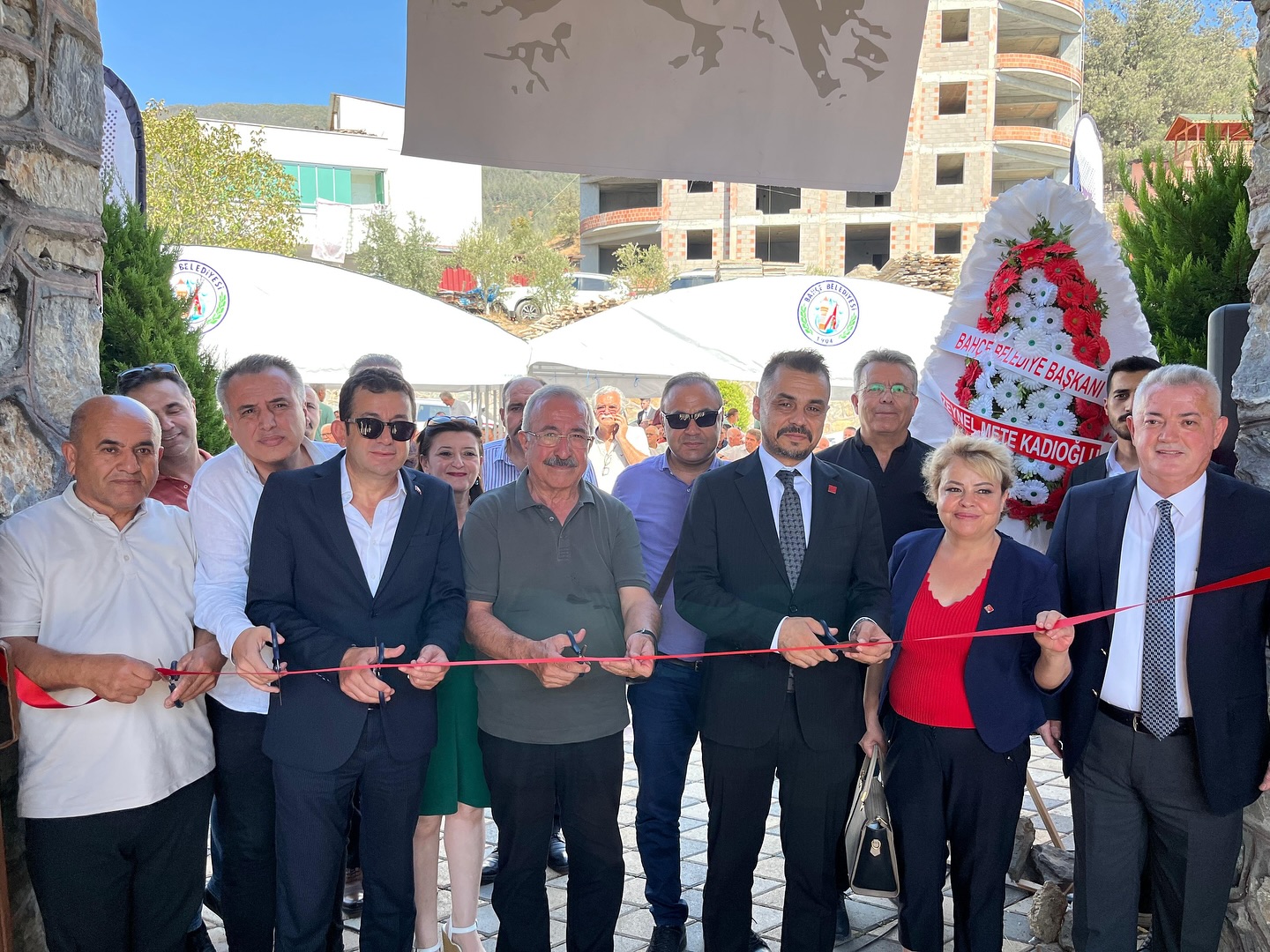 Chp Osmaniye İl Başkanı Yavuzer’den Bahçe’de Add Açılışı2