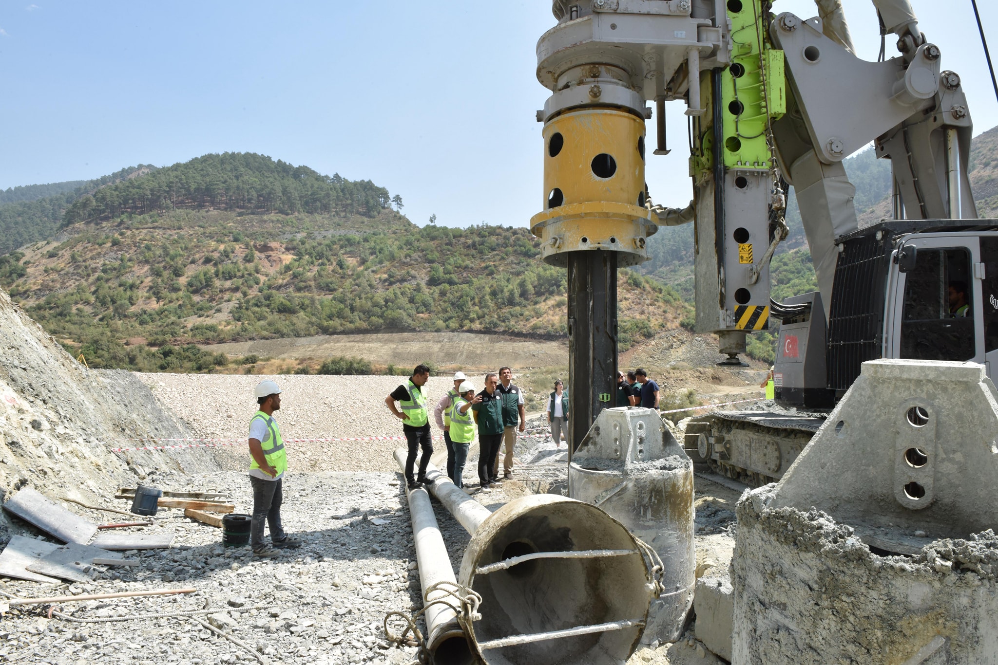 Değirmençay Barajı’nda Çalışmalar Sürüyor5
