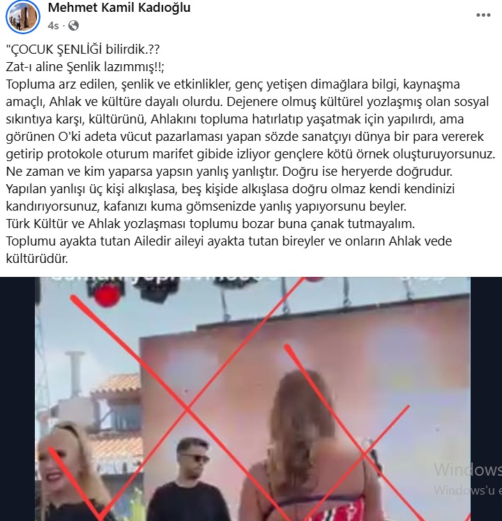 Demet Akalın’ın Zorkun Çocuk Şenliği Kıyafeti Tartışma Yarattı (2)