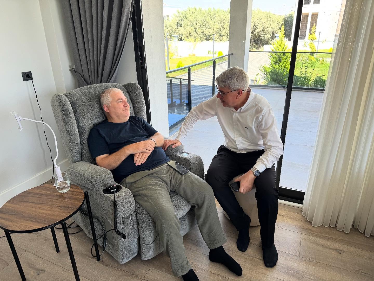 Gülsoy’dan Halil Özdemir’e Geçmiş Olsun Ziyareti2