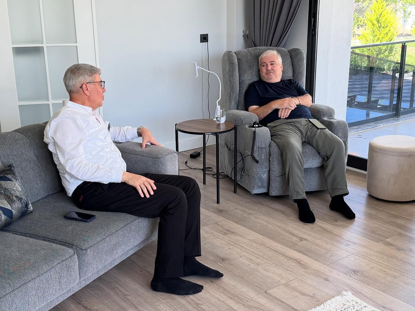 Gülsoy’dan Halil Özdemir’e Geçmiş Olsun Ziyareti4