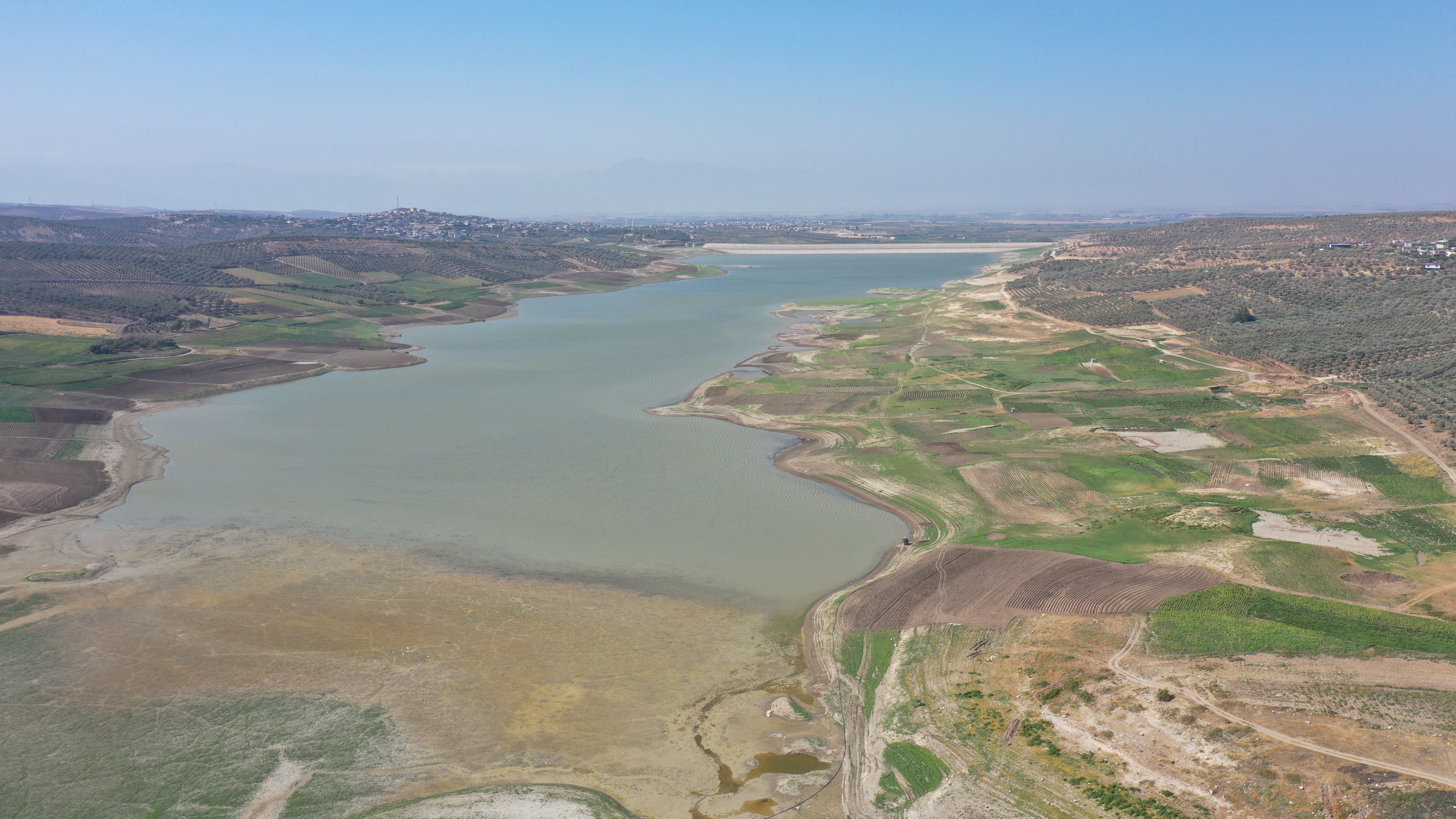 Hatay'da Tarımsal Sulamada Kullanılan Yarseli Barajı'nda Doluluk Oranı Yüzde 12,7'Ye Düştü